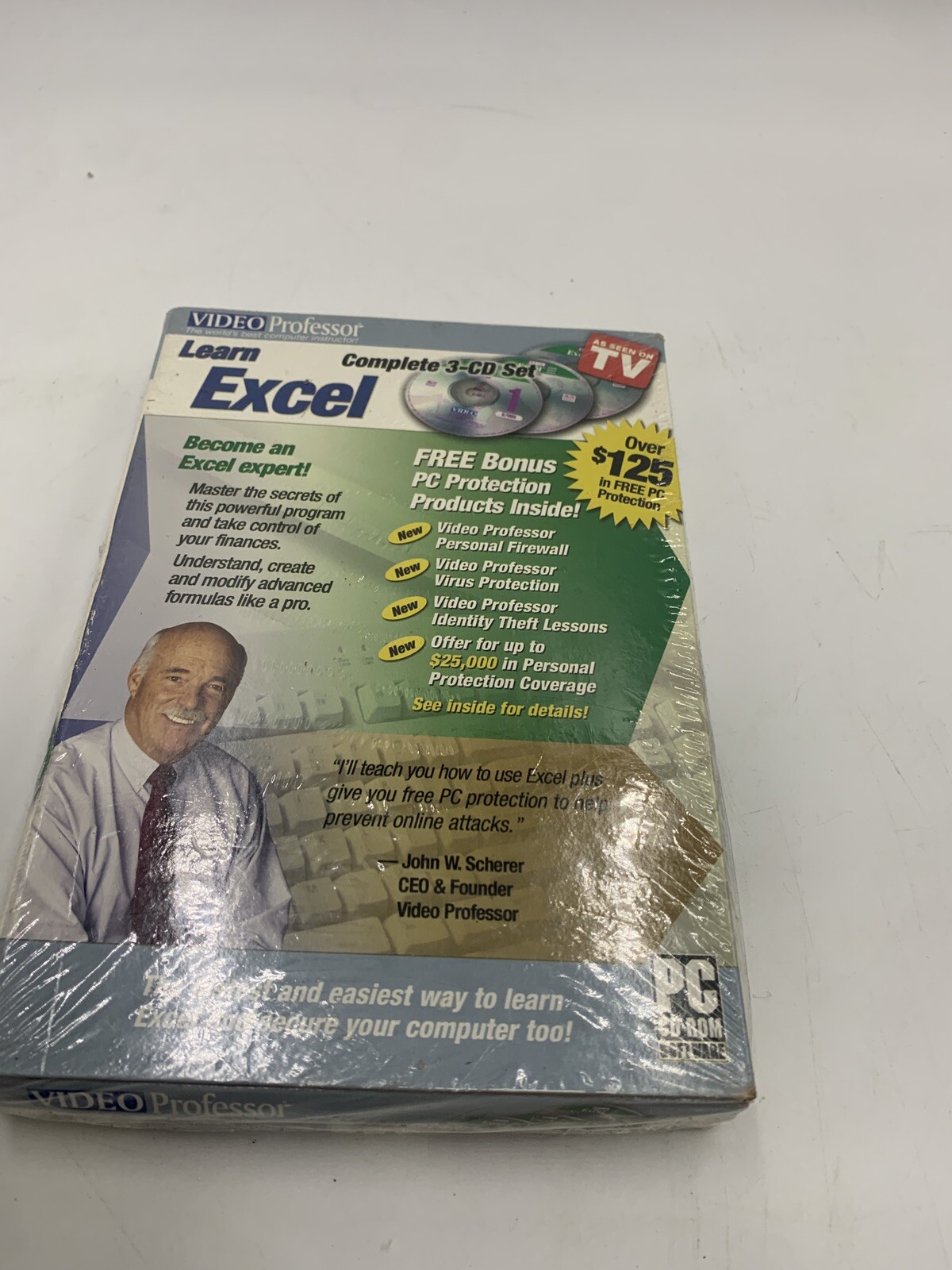 VIDEO PROFESSOR LEARN WORD PC CD-ROM BRAND NEW SEALED #A1