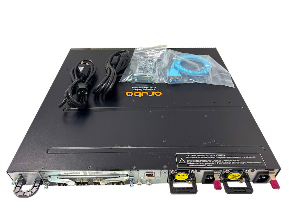 JL074A I BUNDLE HPE Aruba 3810M 48G PoE+ 1-Slot Switch DUAL PSU JL087A + JL084A