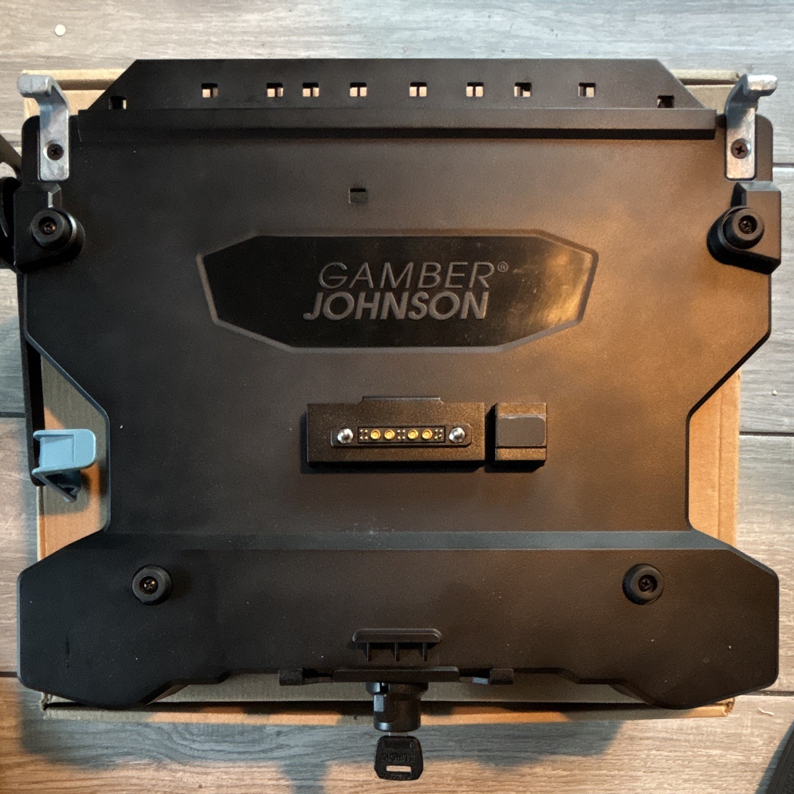 Gamber-Johnson 7160-0790-00 Getac S410 Docking Station No RF w/ Key      11