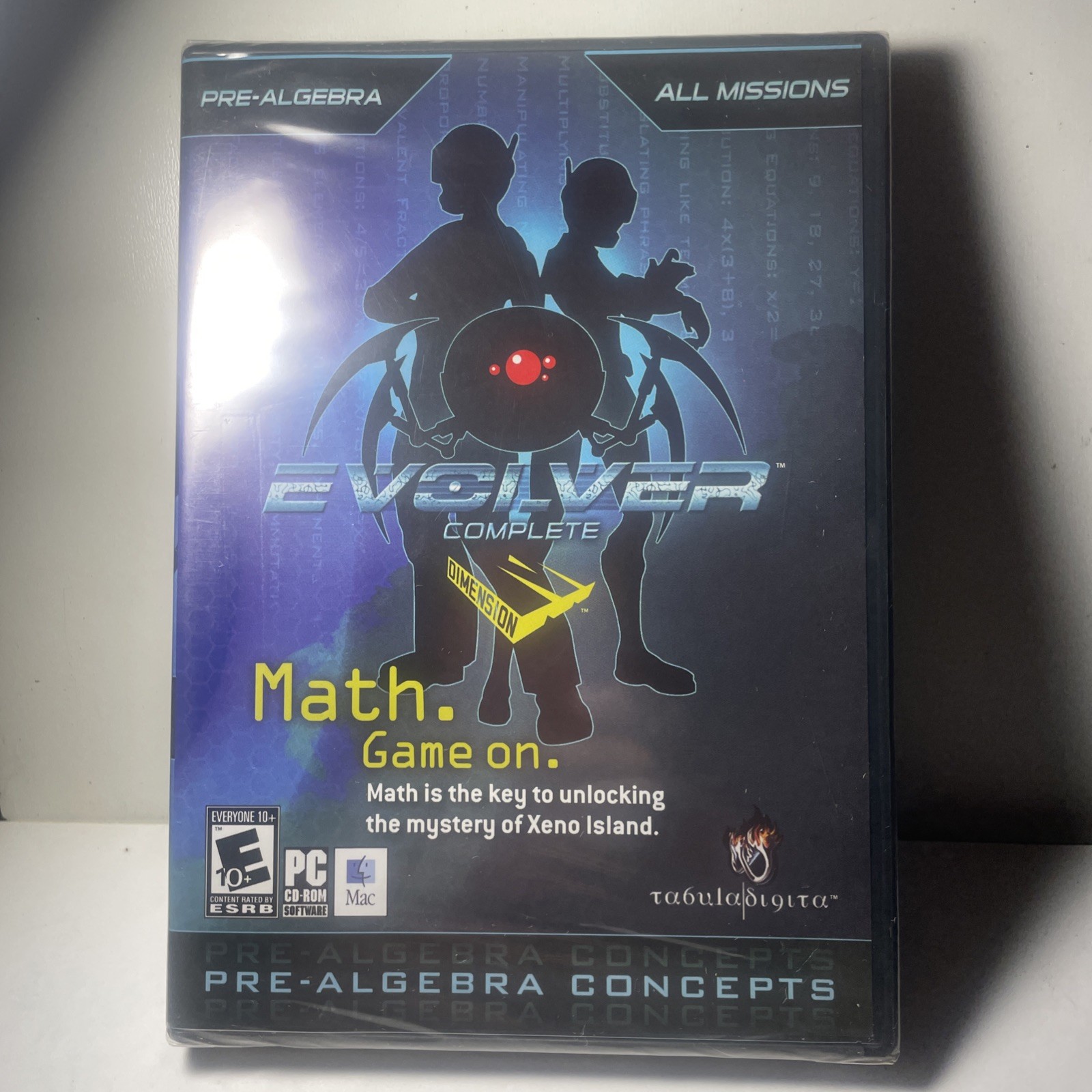 Tabula Digita Evolver Complete Xeno Island Pre-Algebra PC/Mac (Sealed)