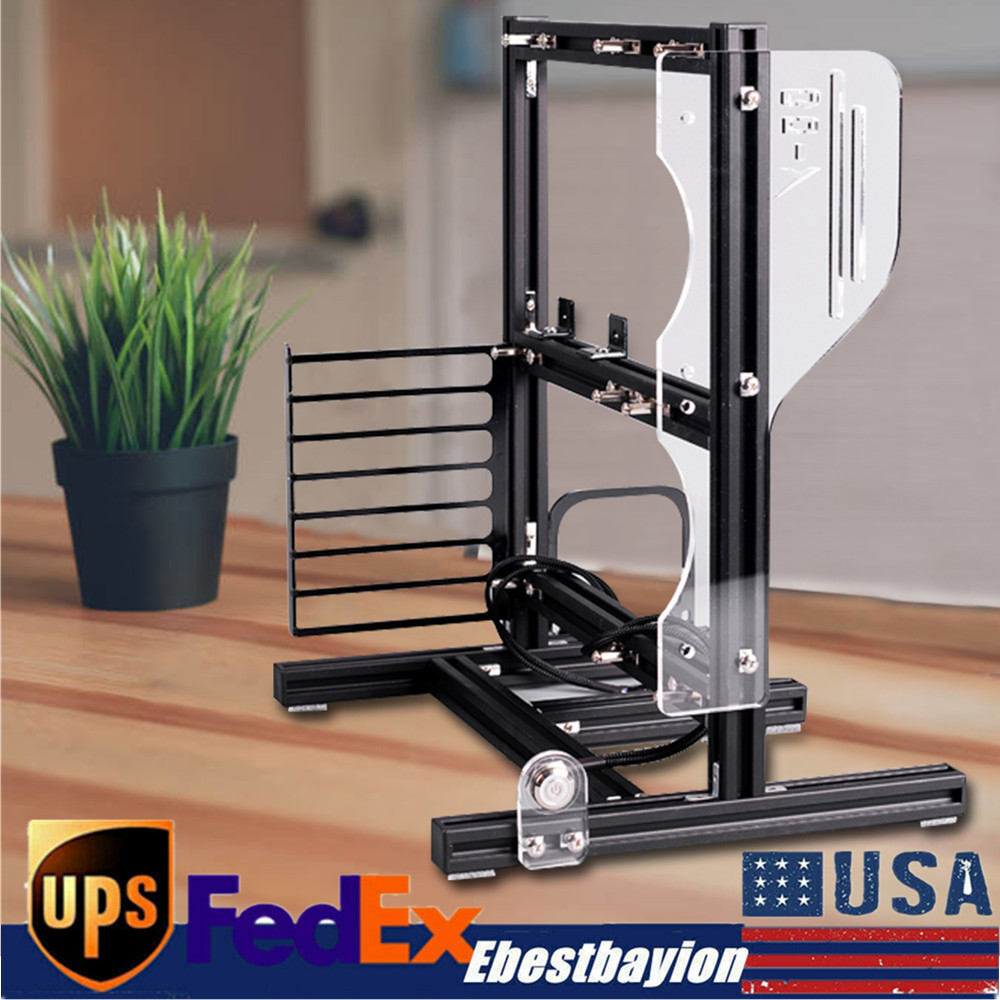 PC Frame Test Bench ITX ATX MATX Open Air Case Water Cooling Fan Chassic t Black