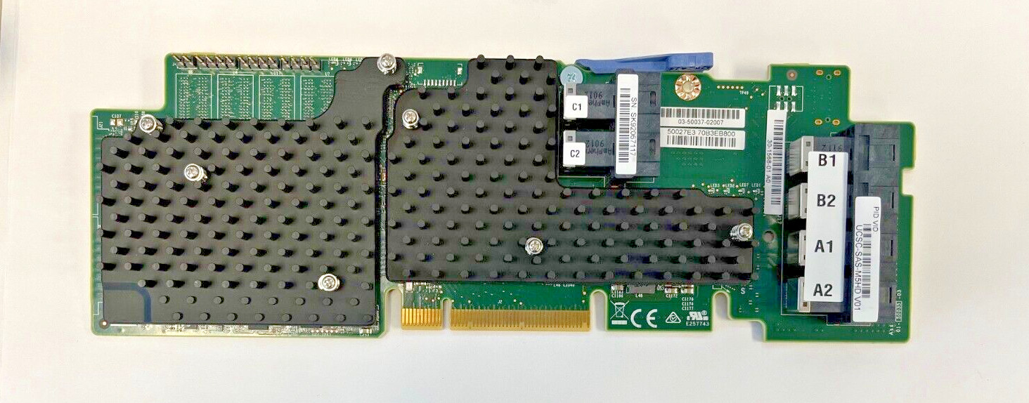 CISCO UCSC-SAS-M5HD 12G MODULAR SAS RAID CONTROLLER CARD 6 PORT- UCSC-SAS-M5HD