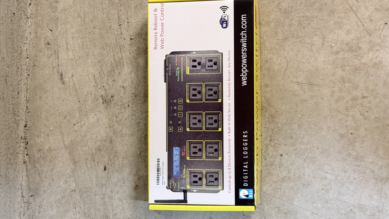 DLI DLI-PRO-10 8+2 Wireless Web Power Switch WiFi Remote Power Digital Loggers