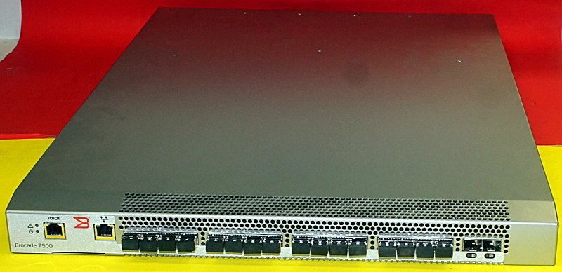 BROCADE BR-7500-0000 Fabric Switch  18 Active Ports Fabric and Extended Fabric
