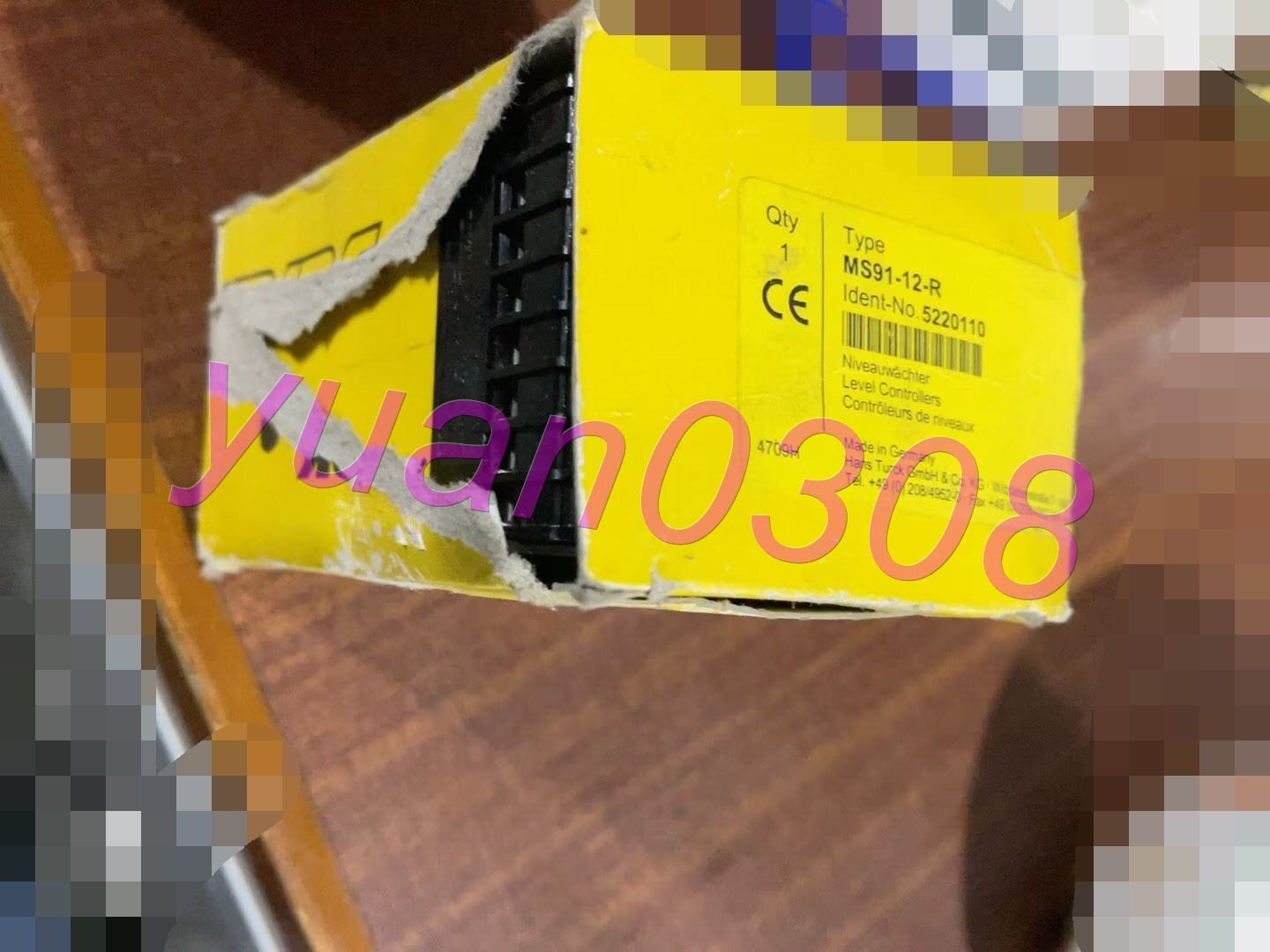 1PC NEW TURCK MS91-12-R Liquid level controller Via DHL or FedEX