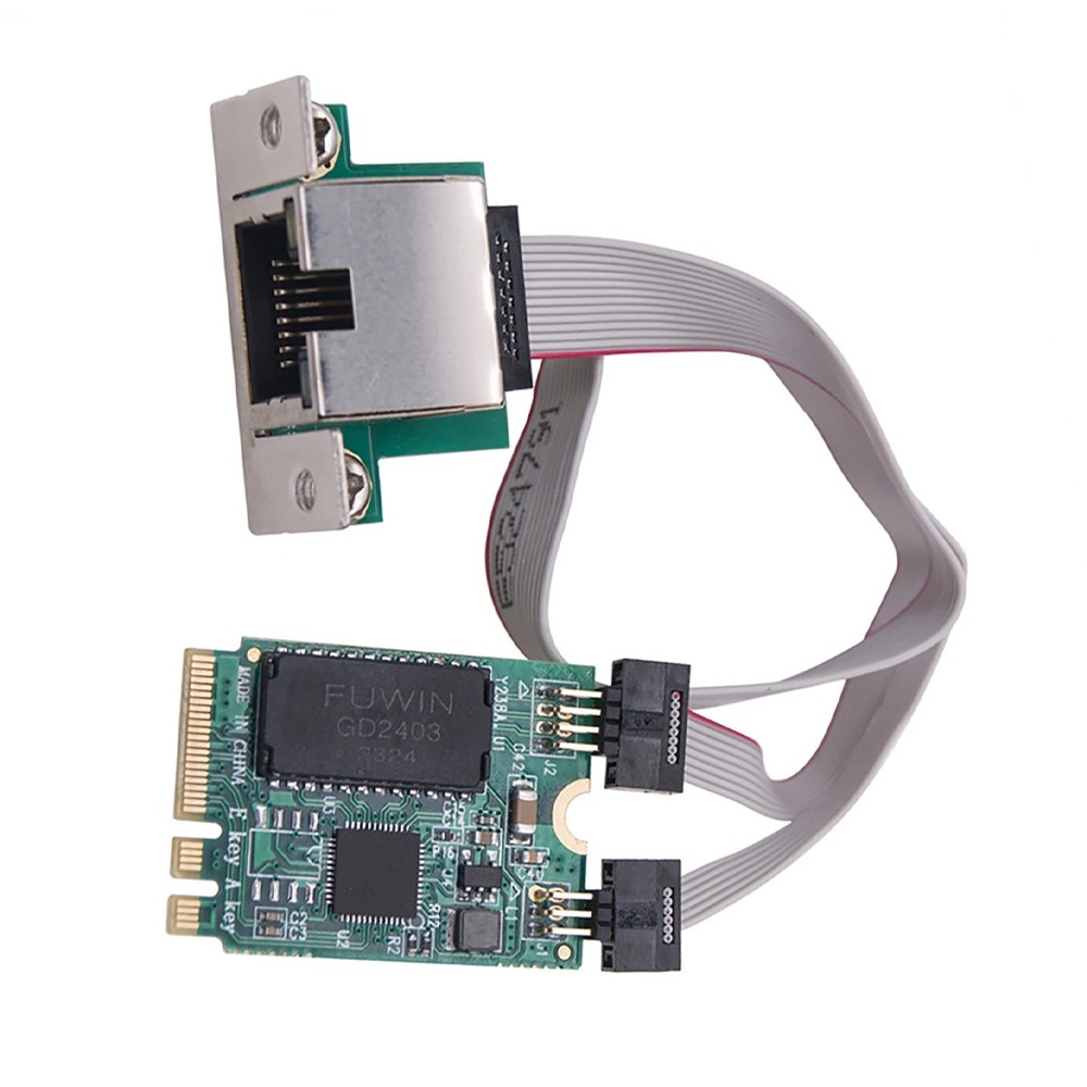 1/2/3X  M.2 Key A+E 2.5G Gigabit Ethernet Network Lan Card RTL8125B RJ45 Chipset