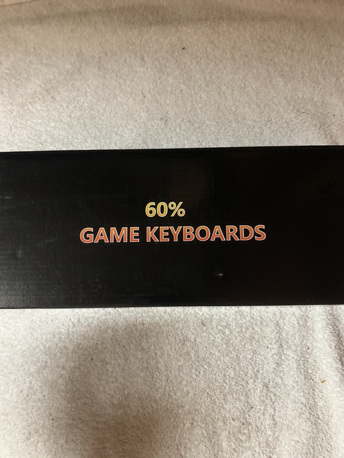 Brand New 60% Mechanical Keyboard 61 Keys RGB Backlit Wired Compact Red Switch W