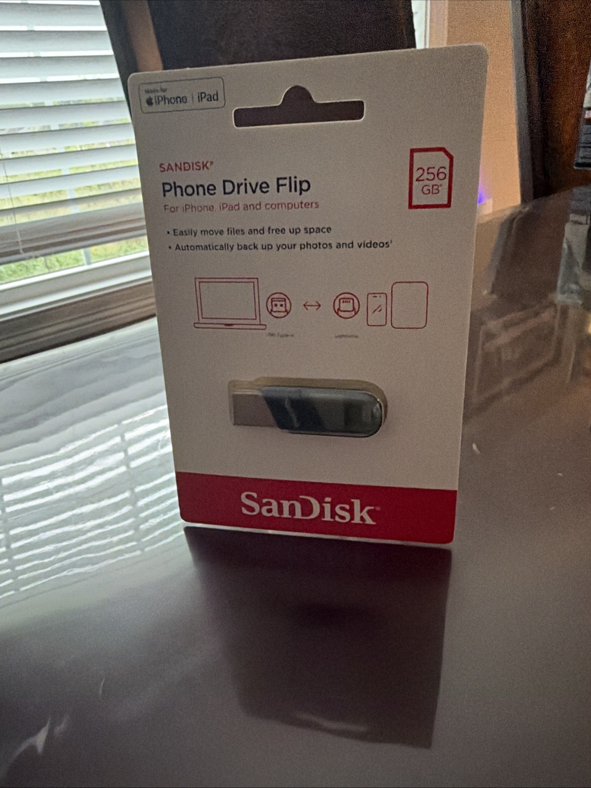 SanDisk Phone Drive Flip 256 GB USB Flash Drive