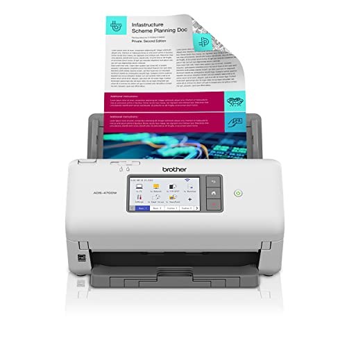 Brother ADS-4700W Cordless Sheetfed Scanner - 600 x 600 dpi Optical (ads4700w)