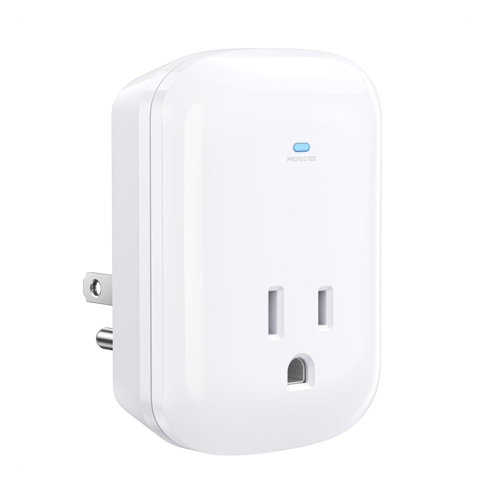 [ETL Listed] Cable Matters 1350J Single Outlet Surge Protector, 1-Pack, White