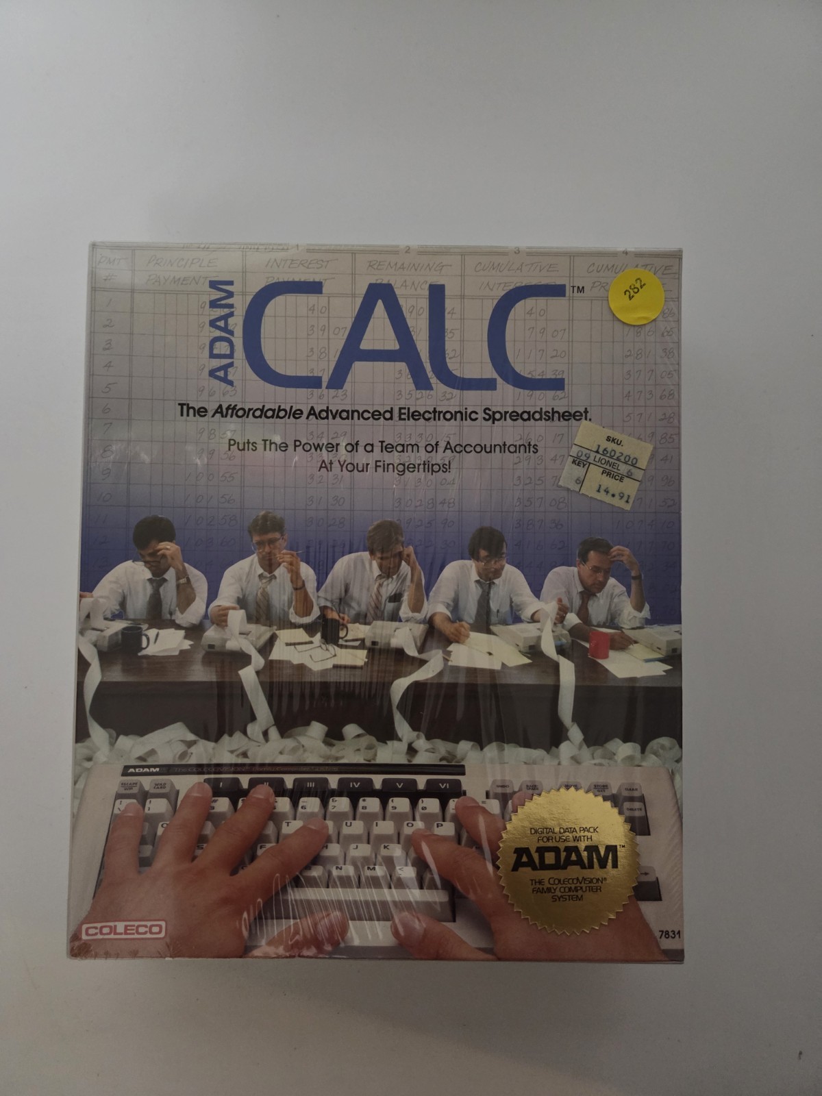 ADAM ColecoVision Family Computer Program ADAM CALC Software Brand New Sealed