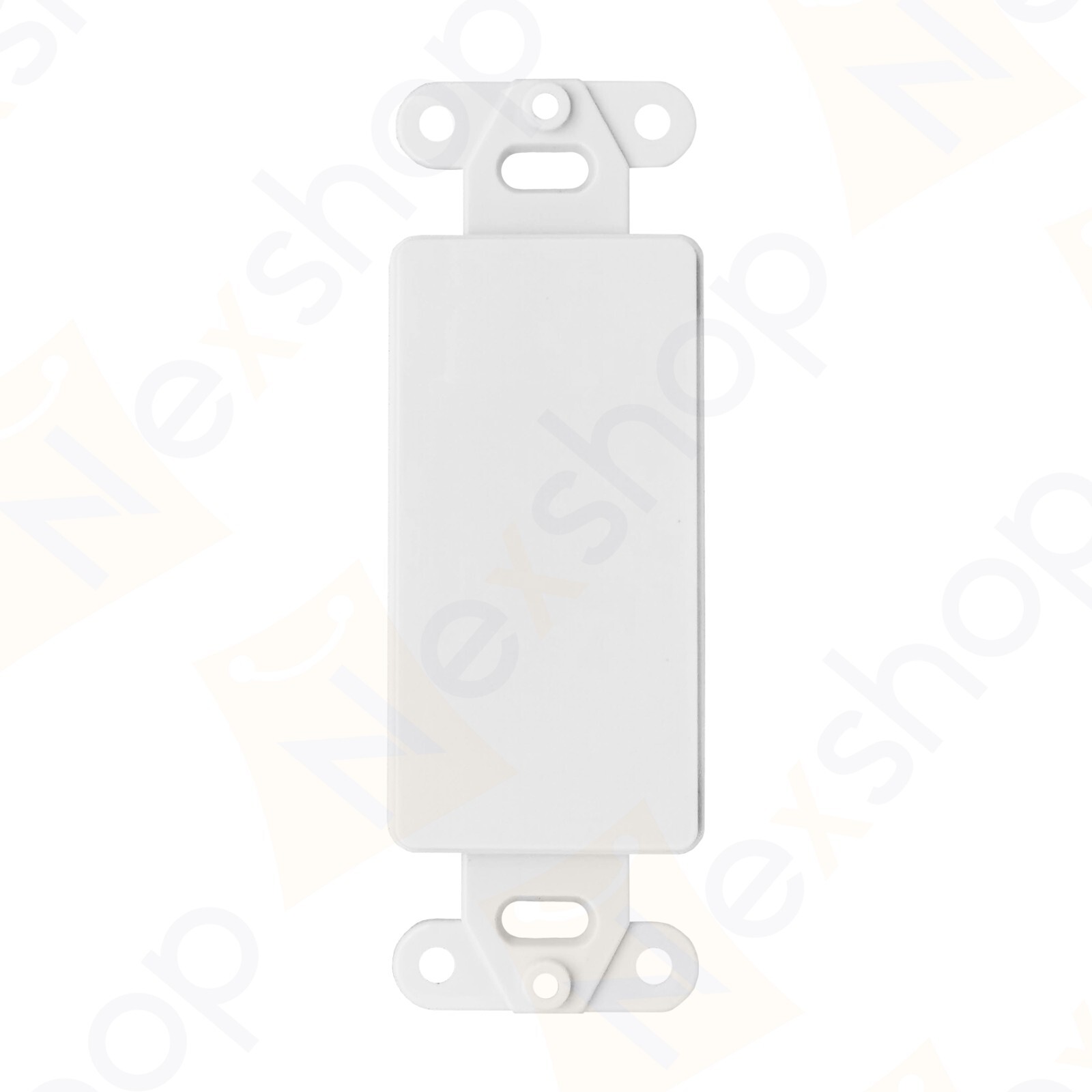 Nex Decora RJ45 Network Keystone Wall Plate Insert - 0 1 2 3 4 6 Port - Lot