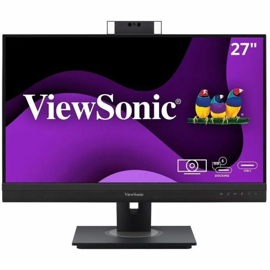 ViewSonic VG2757V-2K 27 Inch 1440p Video Conference Docking Monitor with Windows