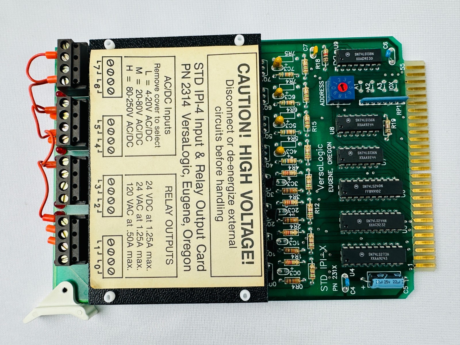 Versalogic VL-IPI-4 Isolated Power Interface Card