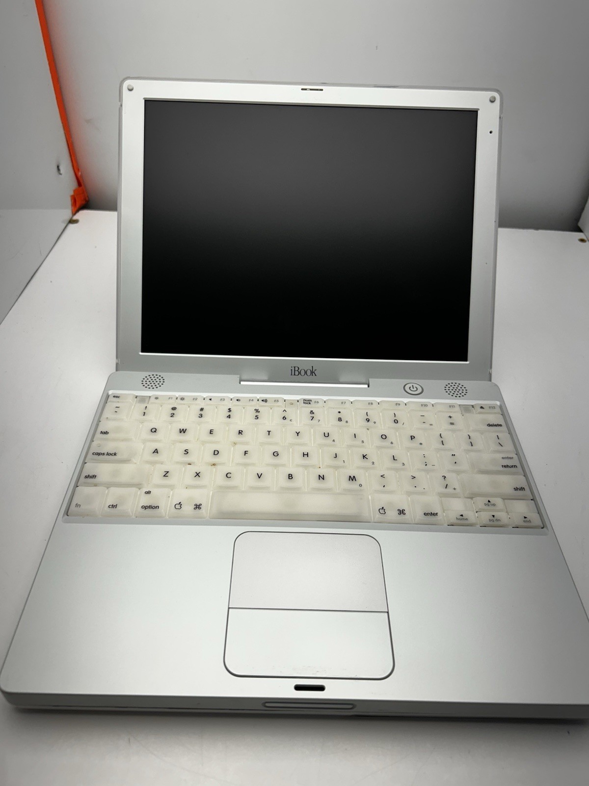 Vintage Apple iBook G3 M6497 12" Laptop 128MB 600MHz 2001 Untested Parts Repair