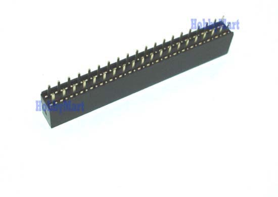 2.54mm 40 Pin 2x20 Female Straight Header FS Socket Connector for Arduino x 10