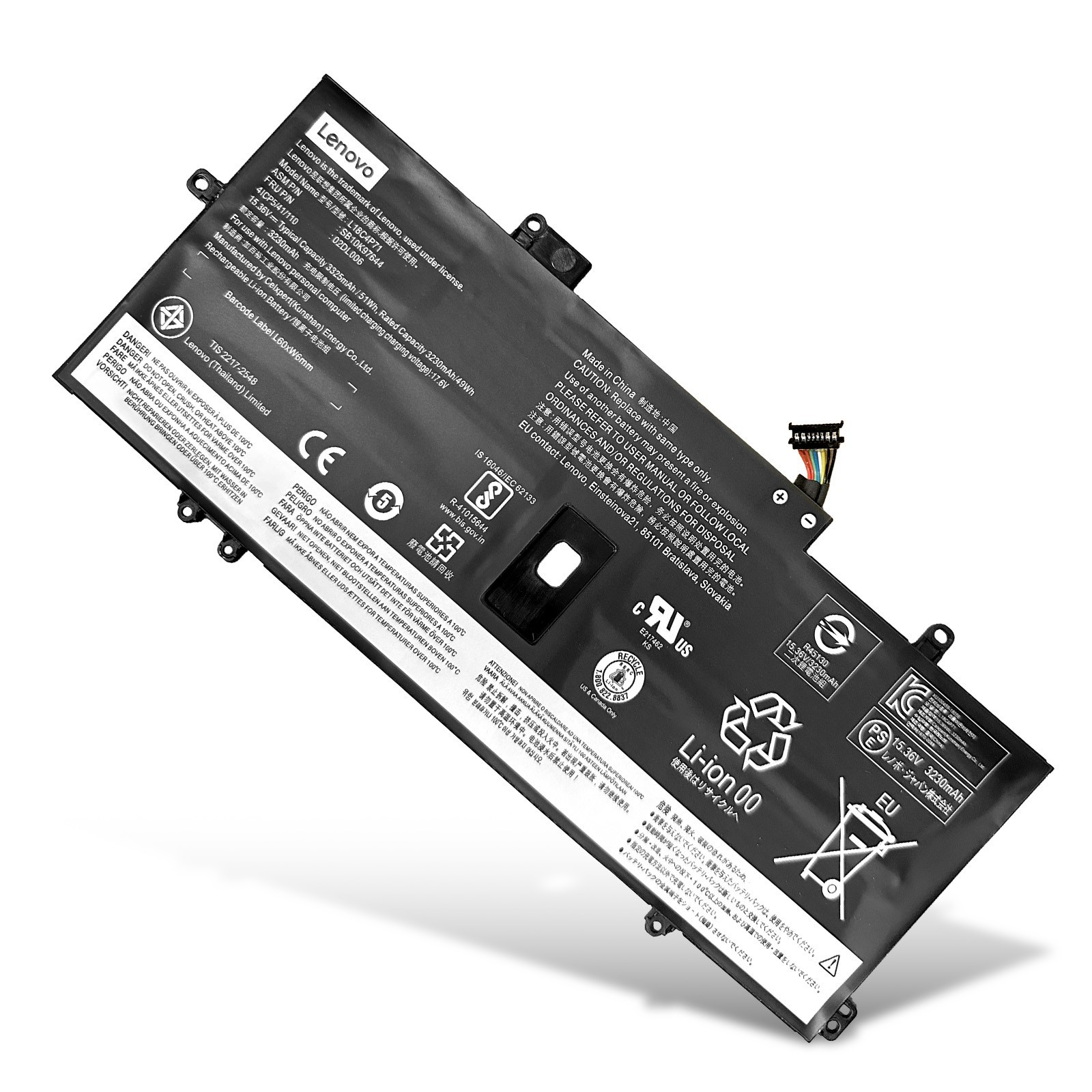 Genuine L18C4P71 L18L4P71 Battery For Lenovo ThinkPad X1 Carbon 7th Gen/8th Gen