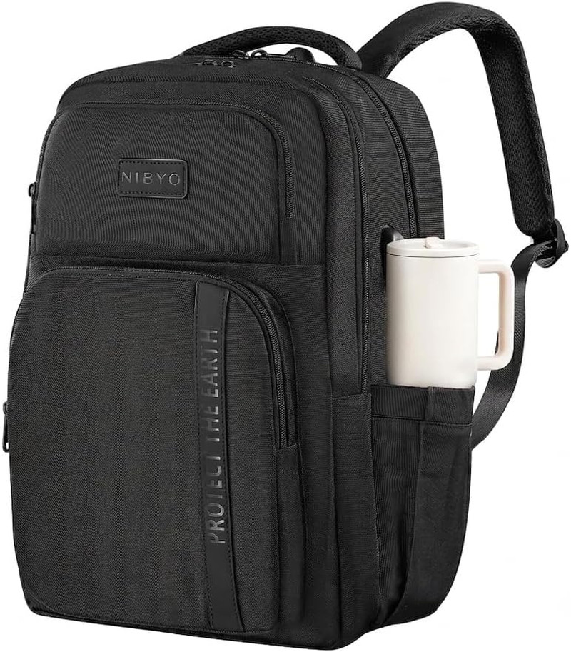 Laptop Backpack, Water Repellent Business Travel Backpack with USB Charging Port