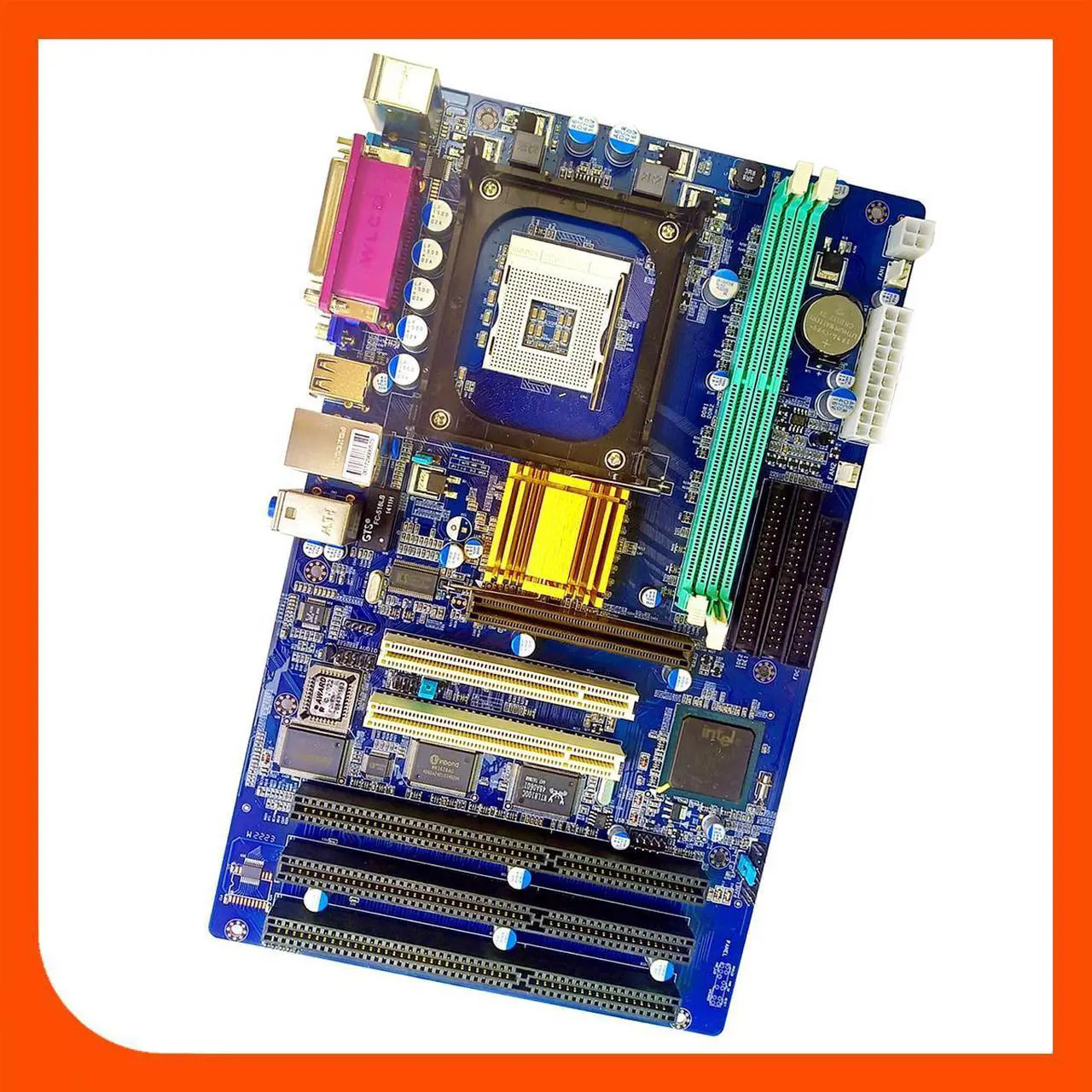 ATX ISA Motherboard IPC 845 Computer Server Socket 478,PCI ISA Slots 845GV 845G