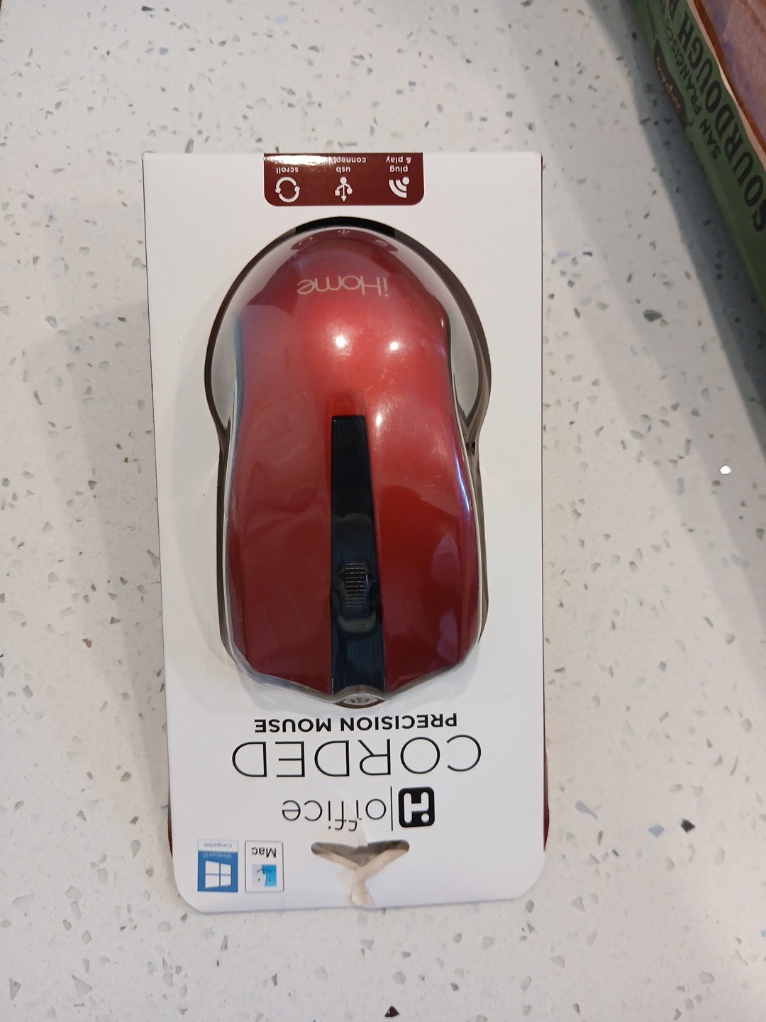 iHome Office Corded Precision Mouse