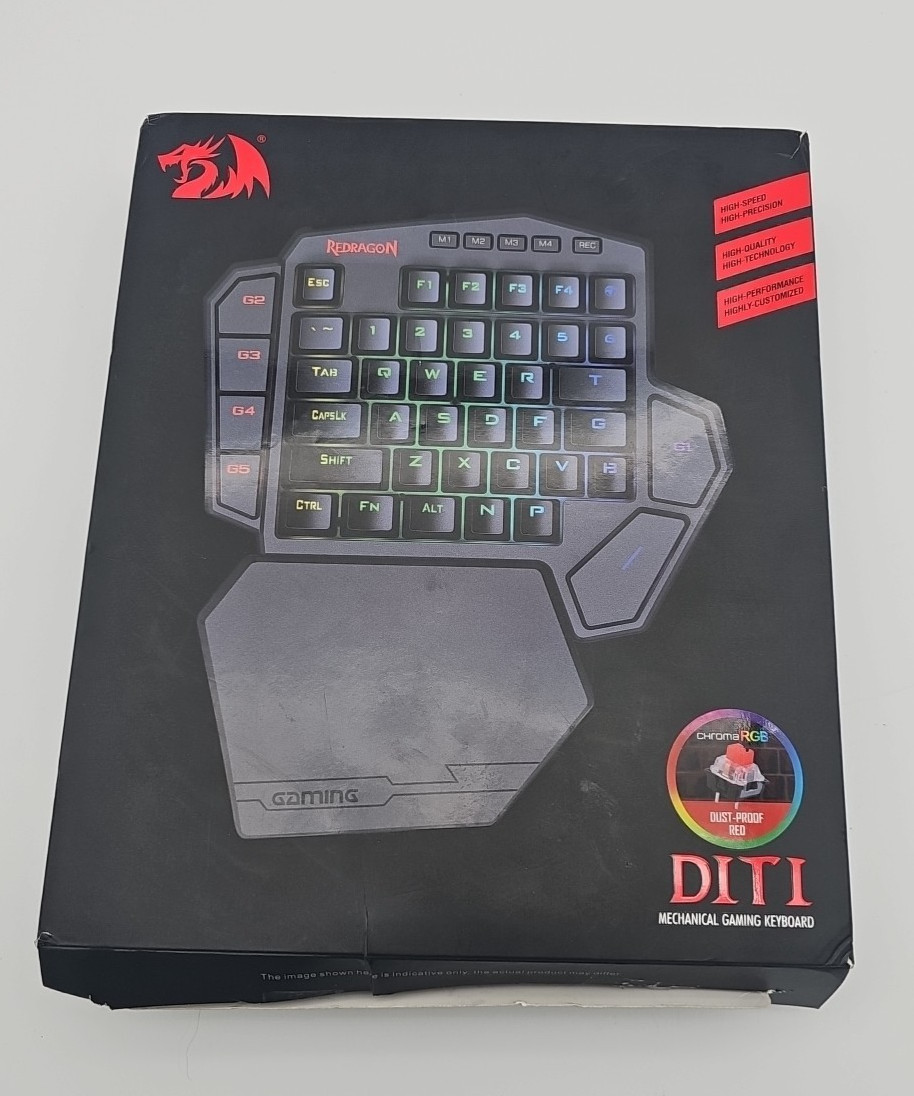Redragon K585 DITI One-Handed RGB Mechanical Gaming Keyboard 42 Keys Type C
