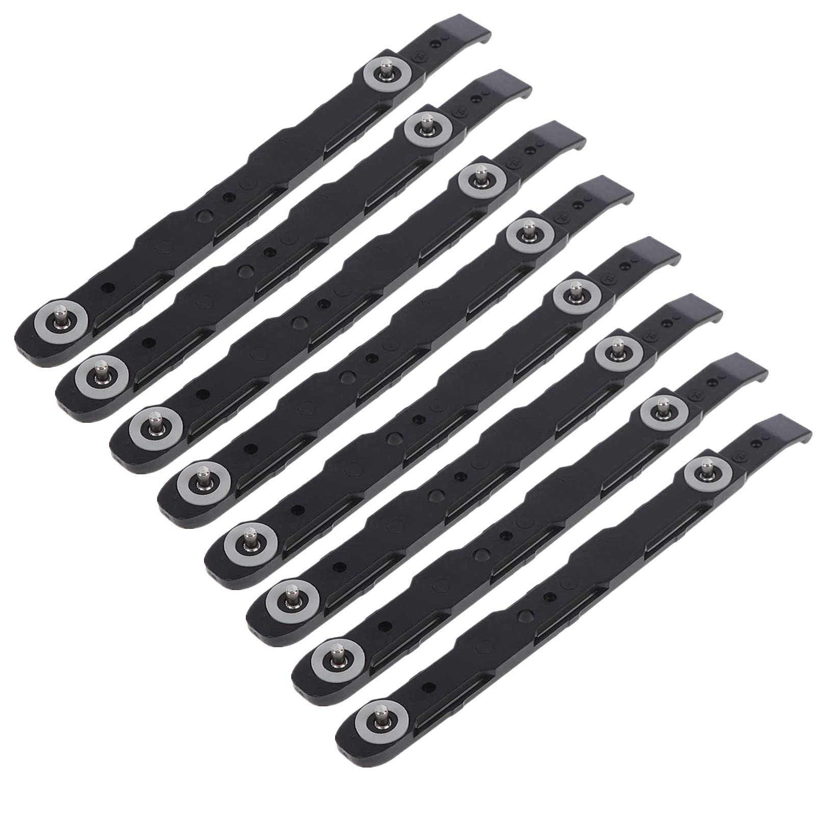 8 Pack Chassis Hard Drive Mounting Plastic Rails Chassis Hard Drive Rails Durab