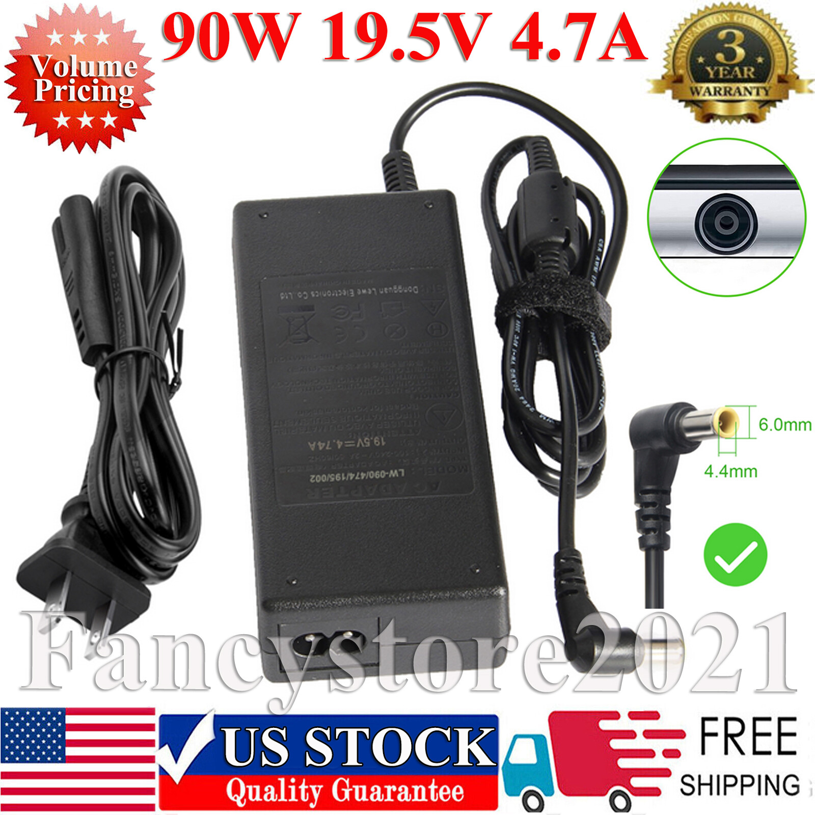 100%New ADAPTER CHARGER FOR SONY Vaio PCG-71318L PCG-71913L PCG-7192L PCG-71311L