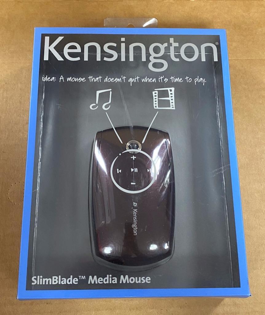 KENSINGTON SLIMBLADE MEDIA MOUSE (K72282US) BRAND NEW SEALED.