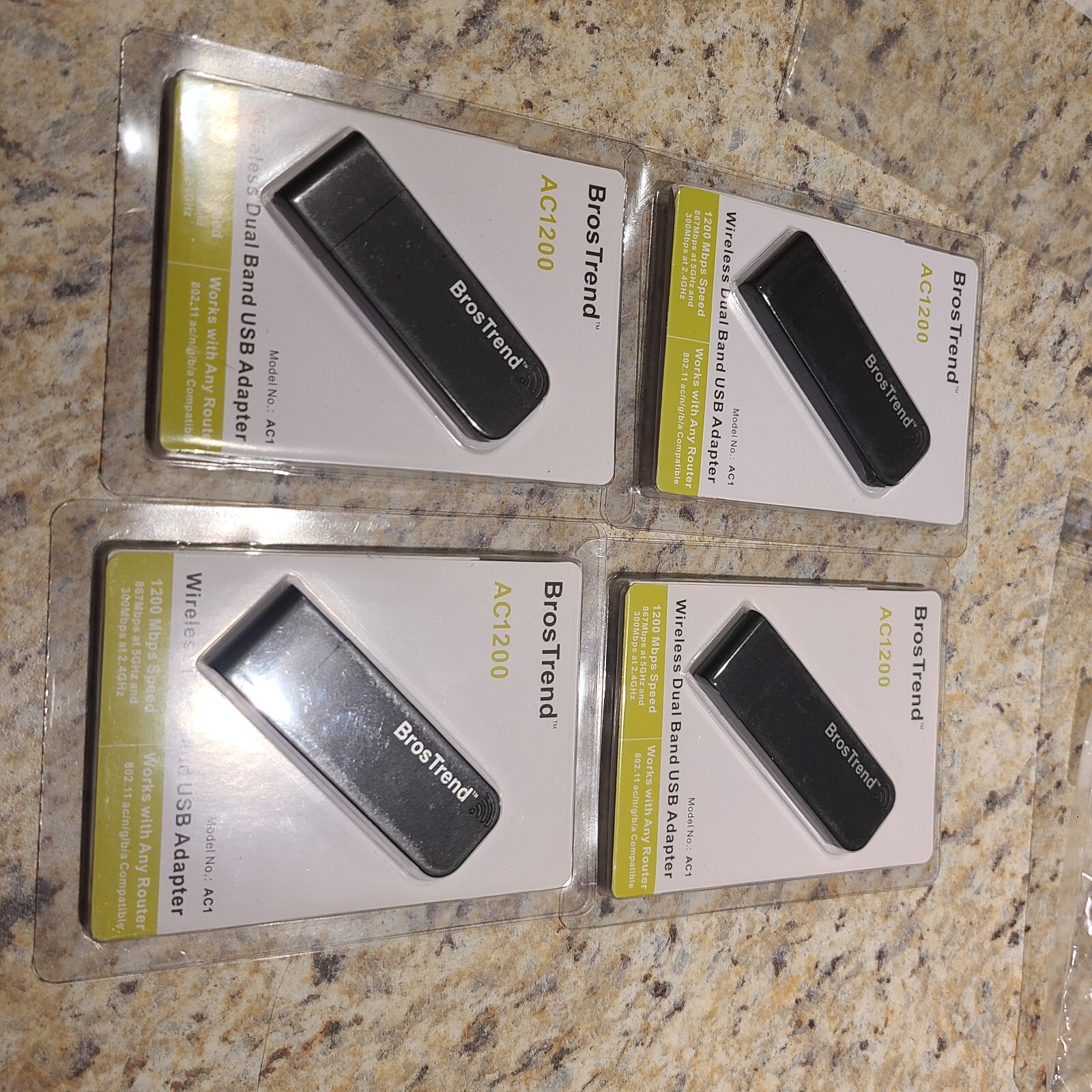 BrosTrend AC1200 Wireless Dual Band USB Adapter