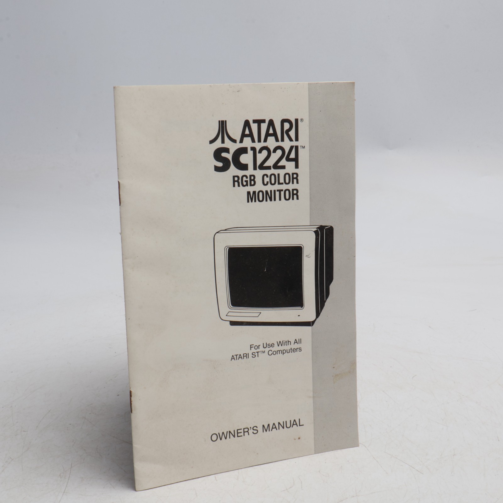 Atari ST - SC1224 RGB Color Monitor Manual