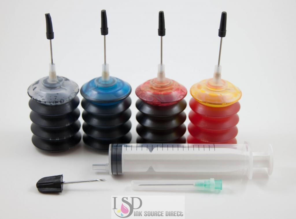 4x30ml Premium HP refill ink kit for all HP printers