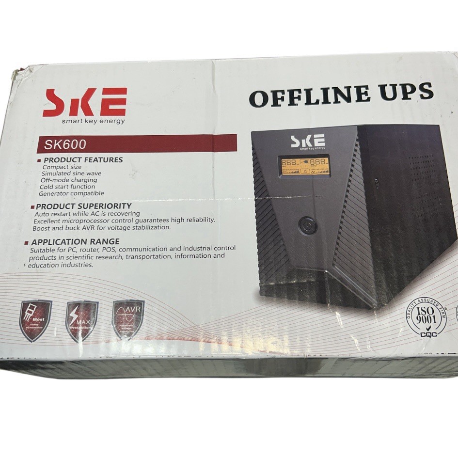 Smart Key Energy SK600 Offline Ups Battery Backup Brand New / Open Box / Unused