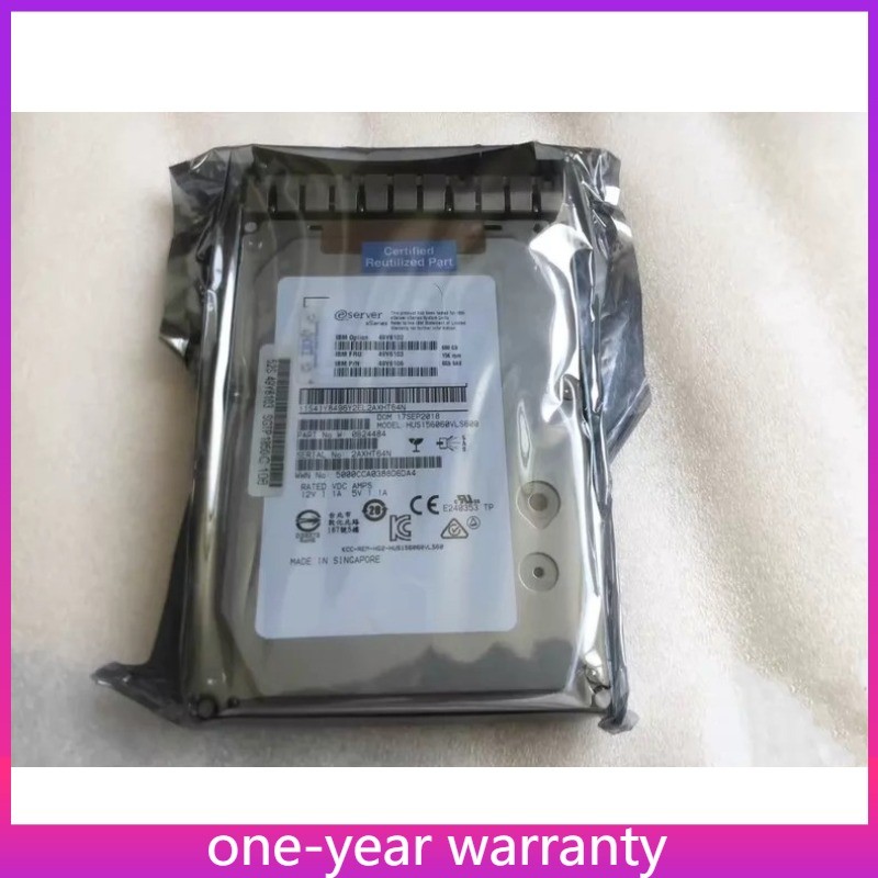 1PCS 49Y6102 49Y6103 49Y6104 NEW IBM 49Y6104 600GB 49Y6103 49Y6102 15K 6Gbps SA