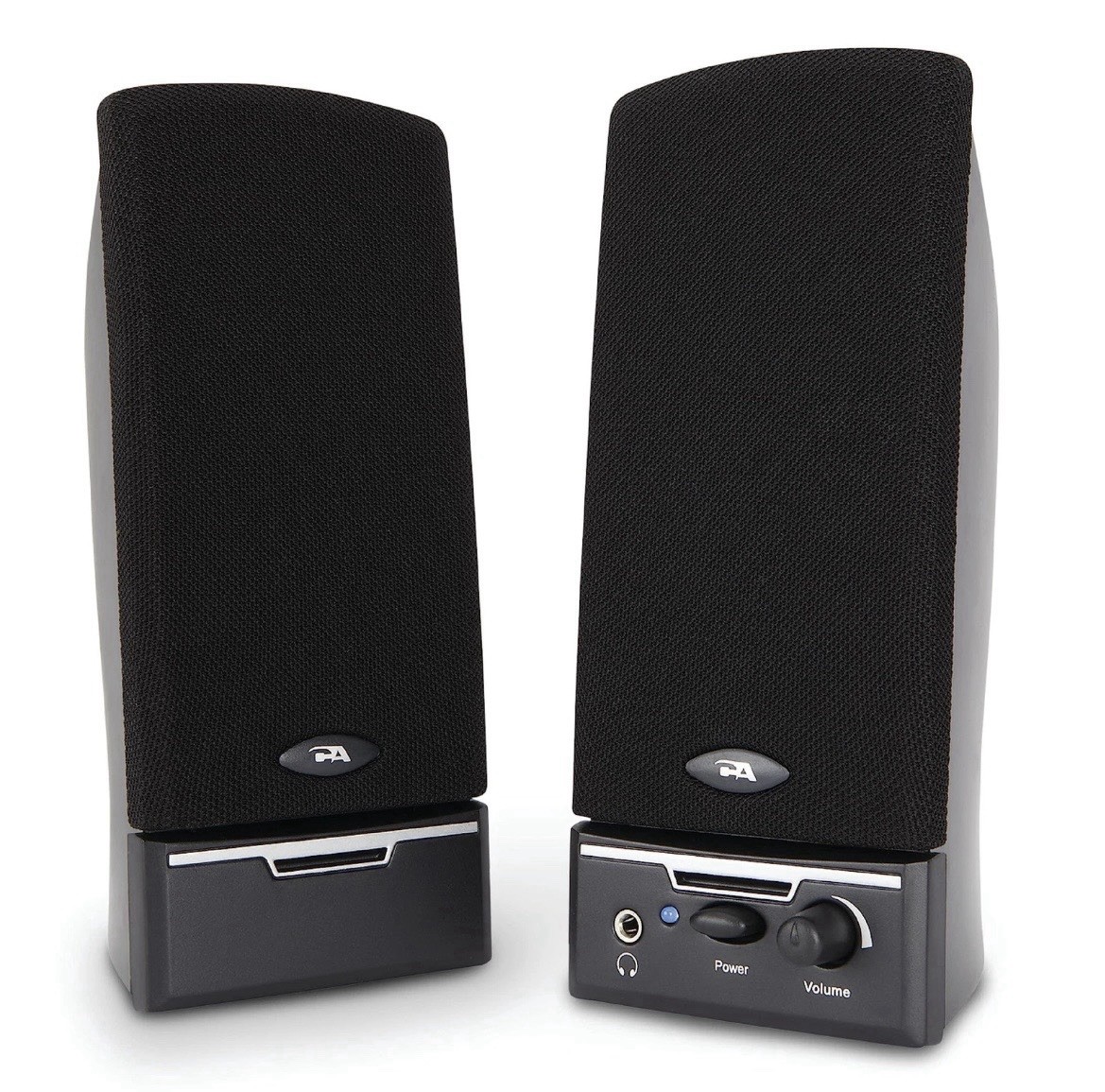 Cyber Acoustics Stereo Speaker System Model CA-2014 For Computers & Laptops NEW