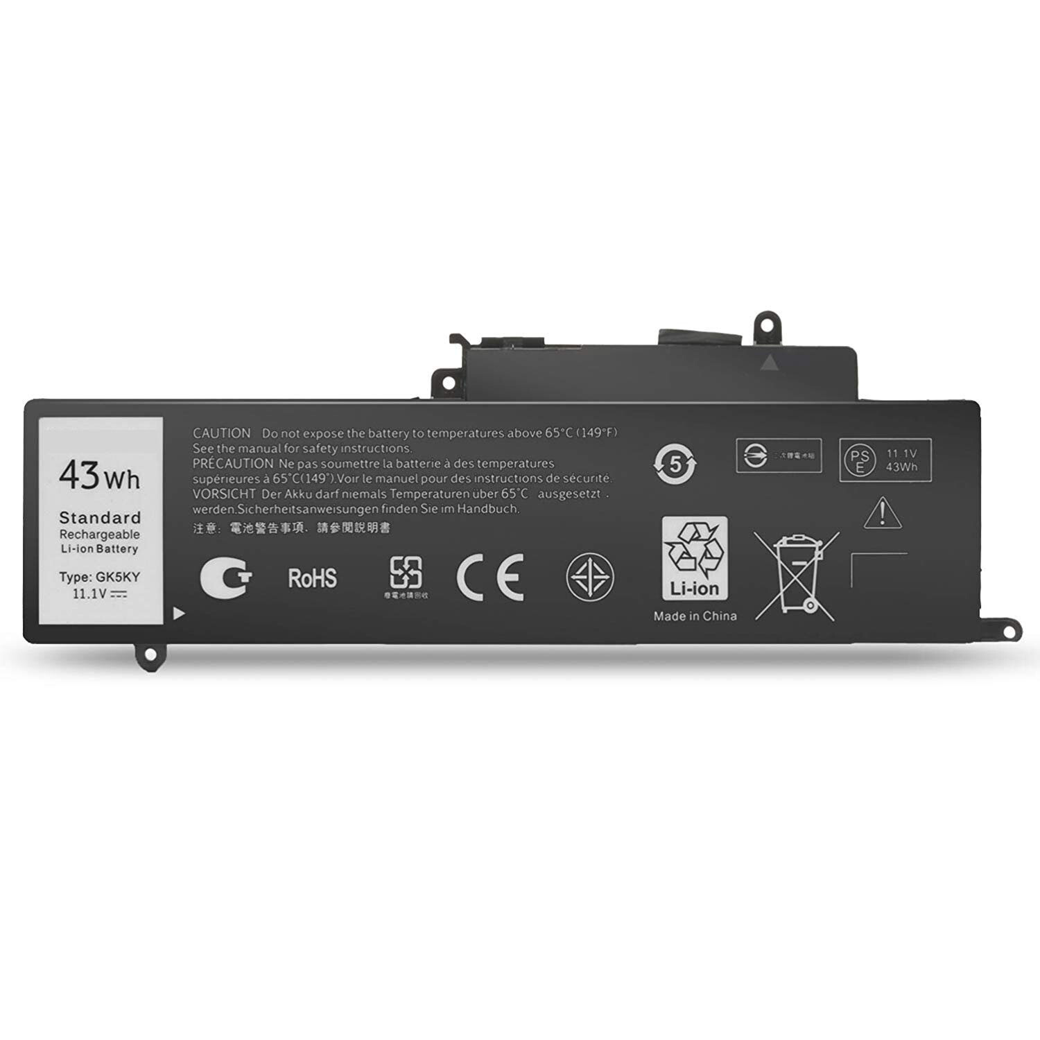 Battery for Dell Inspiron 13 7000 7347 7348 7352 7353 7359 15-7558 15-7568 43Wh