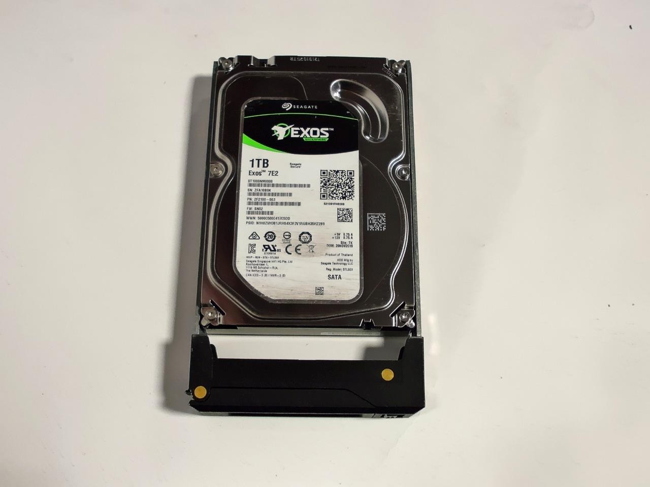 Seagate Exos 7E8 ST1000NM0008 1TB SATA 7.2K 3.5" Enterprise Hard Drive