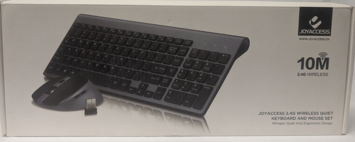 Joy access 2.4G Wireless Quiet Keyboard And Mouse Set