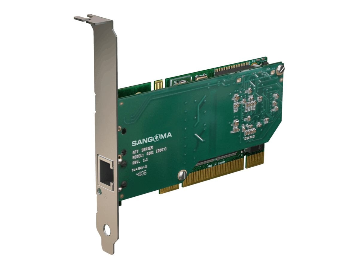 Sangoma A101DEKIT 1 Port T1/E1 PCIe Echo Canceller
