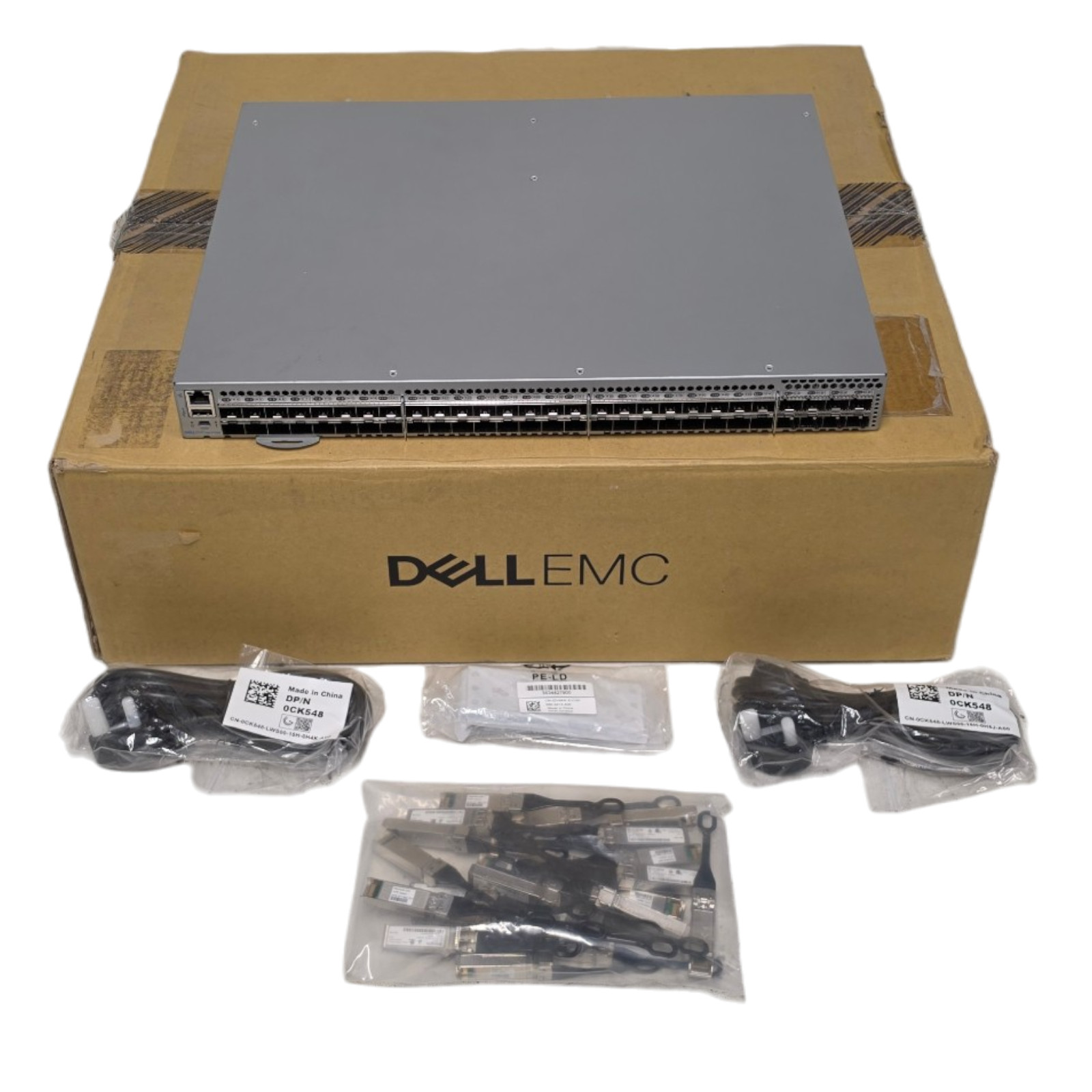 Dell DS-7720B G720 48x 64G SFP+ 8x 2x64G SFP-DD FC Switch With 24-Active Ports