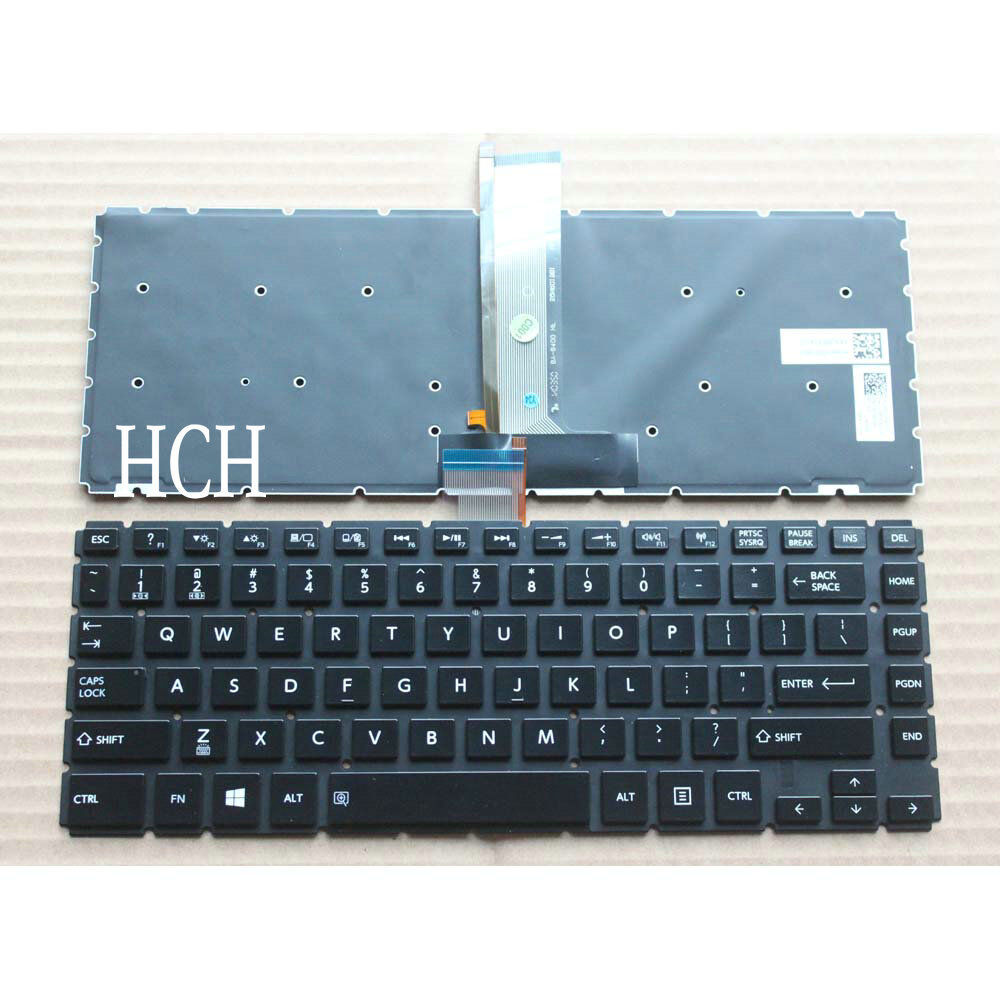 New For Toshiba Satellite E45-B E45-B4200 E45-B4100 English Keyboard Backlit