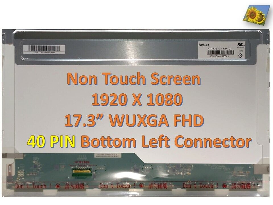 MSI GT70 Dominator-895 LCD LED Screen 17.3 WUXGA FHD Gaming Laptop Display New