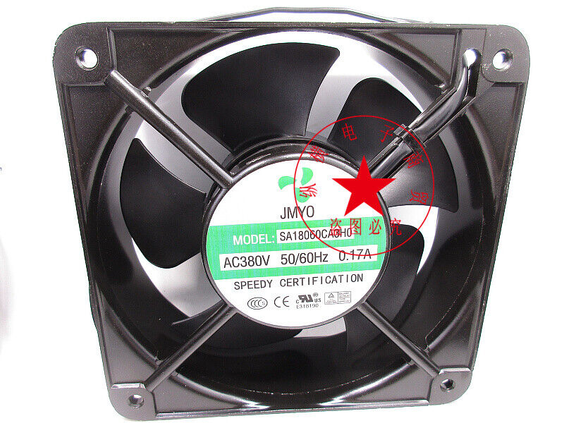 Qty:1pc Cabinet Electric Box Cooling Fan SA18060CA3H0 AC380V 0.17A 18CM 18060