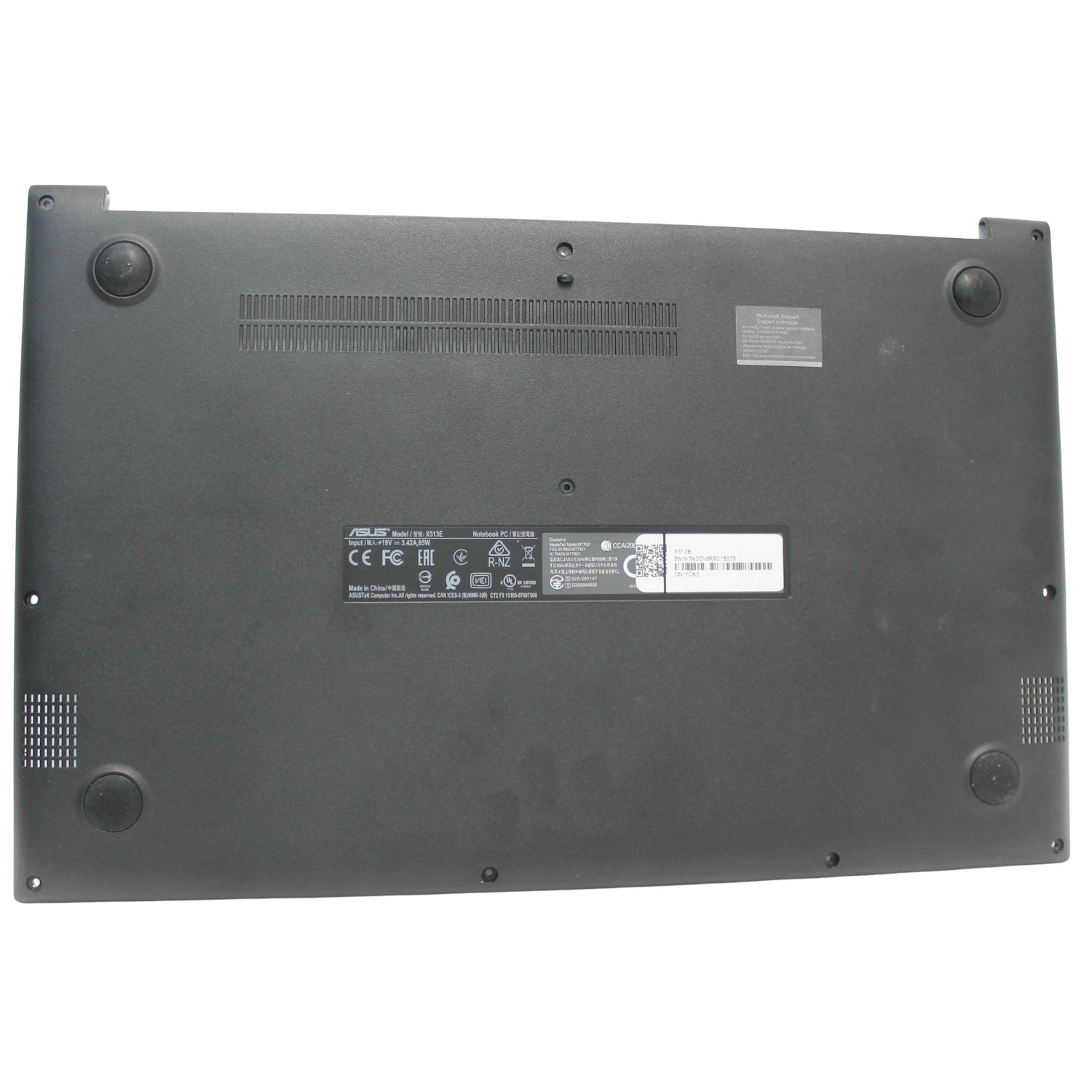 90NB0QZ4-R7D010-B ASUS BOTTOM BASE COVER X513FA-1K VIVOBOOK 15 "GRADE B"