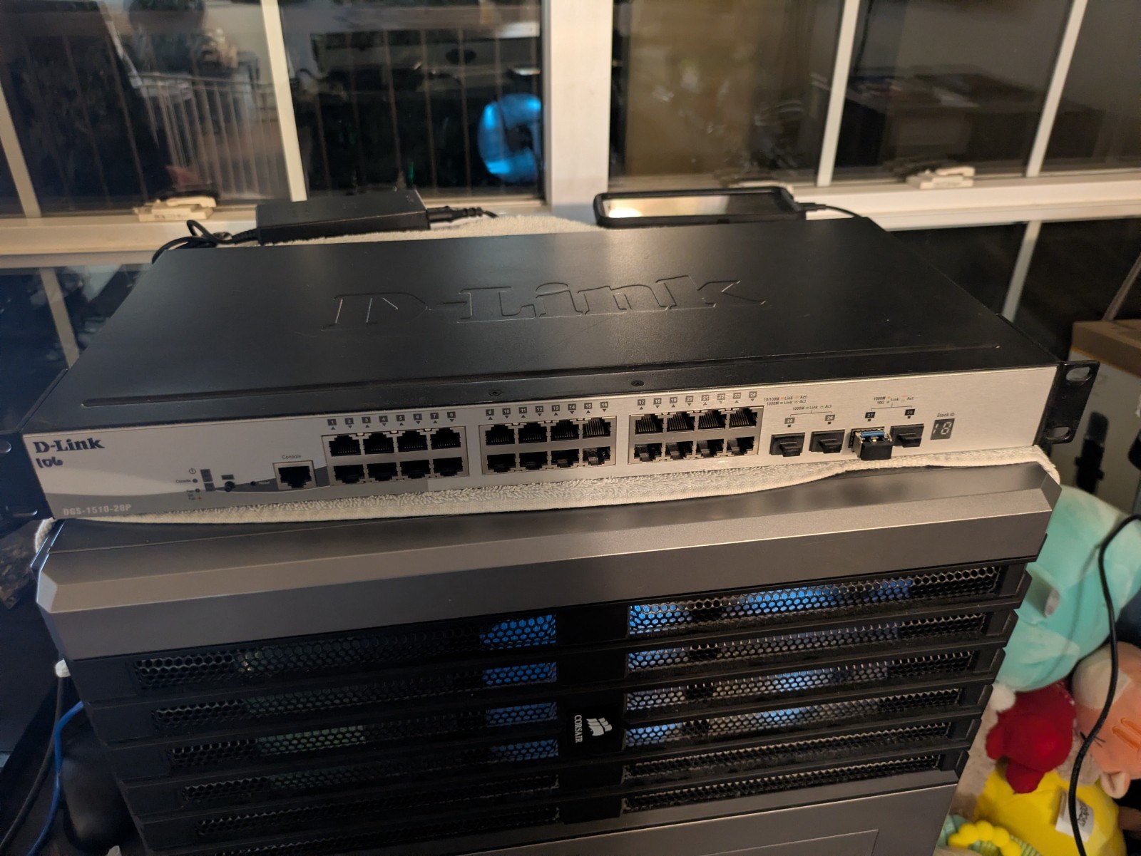D-Link DGS-1510-28P Smart Managed L2 24-Port Gigabit Switch 10G SFP+ Rack