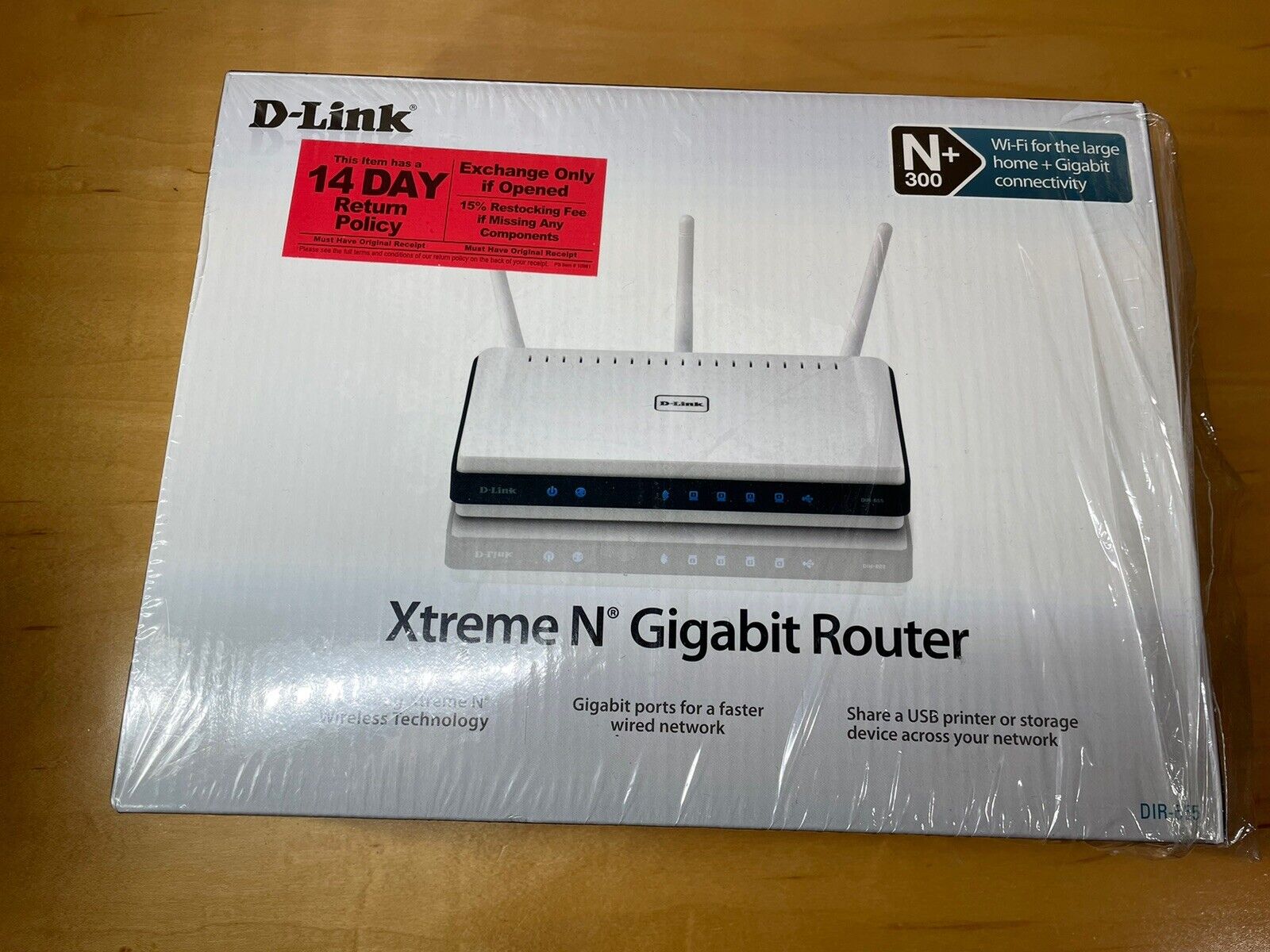 D-Link DIR-655 Xtreme N Gigabit Wireless Router 4 Ports Complete Factory Reset
