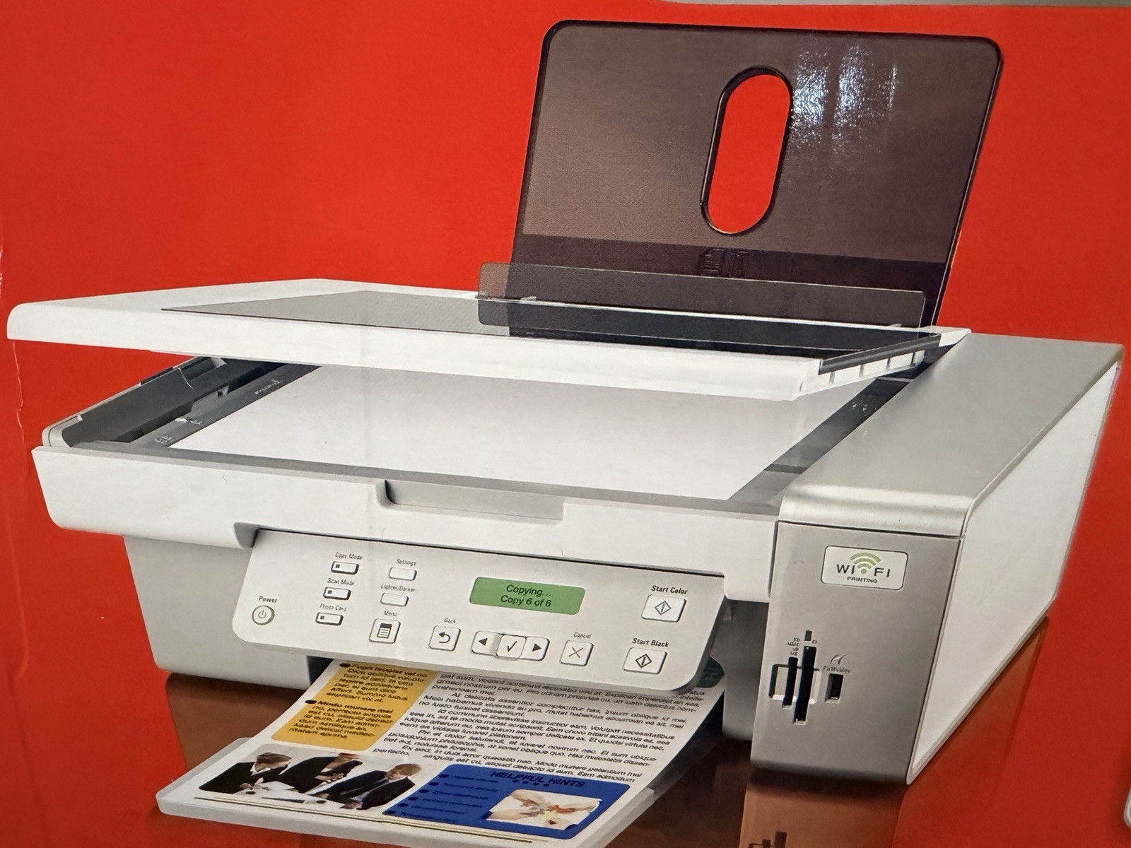 Lexmark X4530 All-in-One WiFi Printer Scanner Copier Fax  New In Box