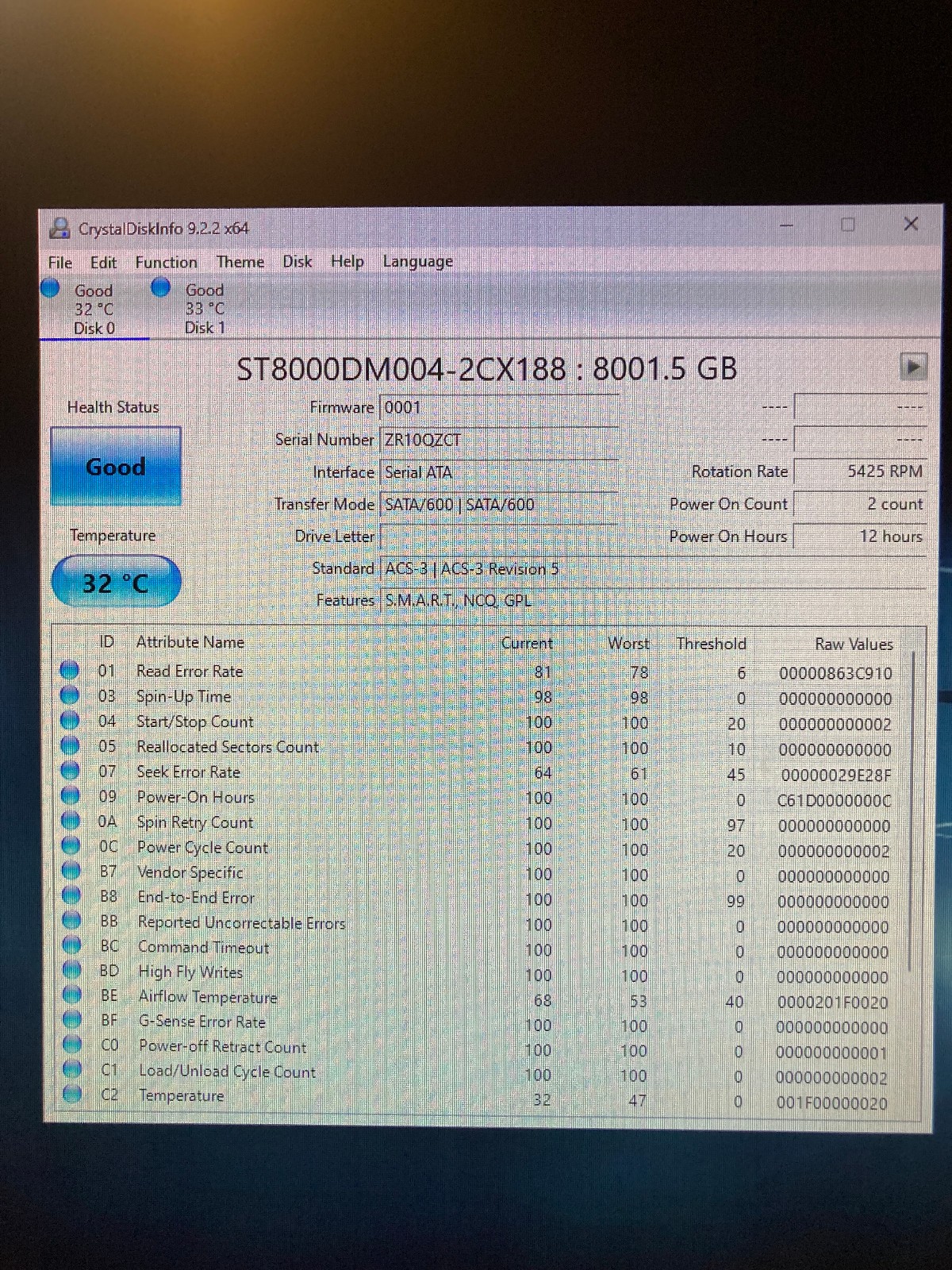 Seagate Barracuda 8TB  Internal 3.5" ST8000DM004 Hard Drive SATA