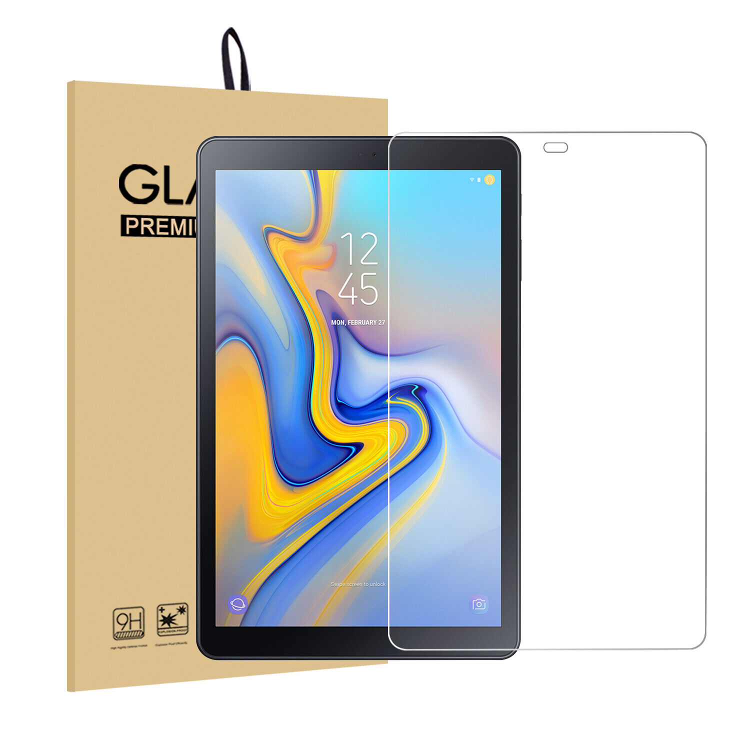 For Samsung Tab A 10.1 SM-T515/T510 Tempered Glass Screen Protector NO-Bubble