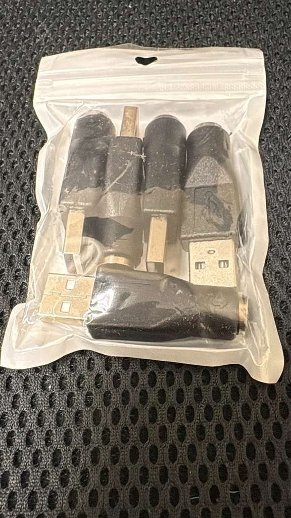 Lot Of 5 New PS/2 Female to USB Male Converter Connector Adapter for PC Mouses