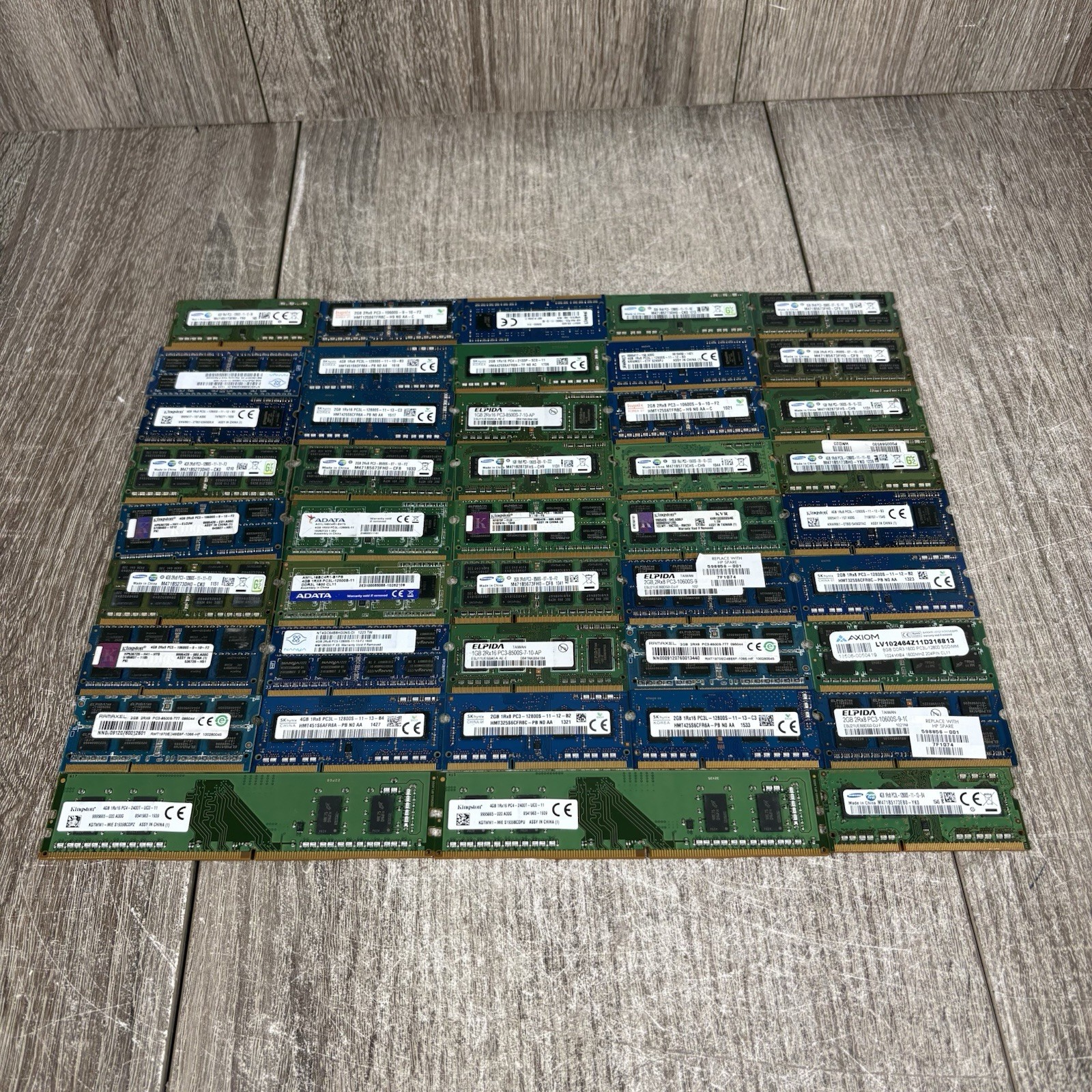 You have 43 total RAM modules with 126GB combined capacity